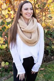 Chunky Knit Infinity Scarf 4